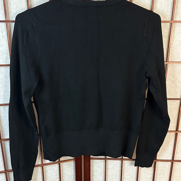 White House Black Market Black Cardigan Sweater - Picture 9 of 9